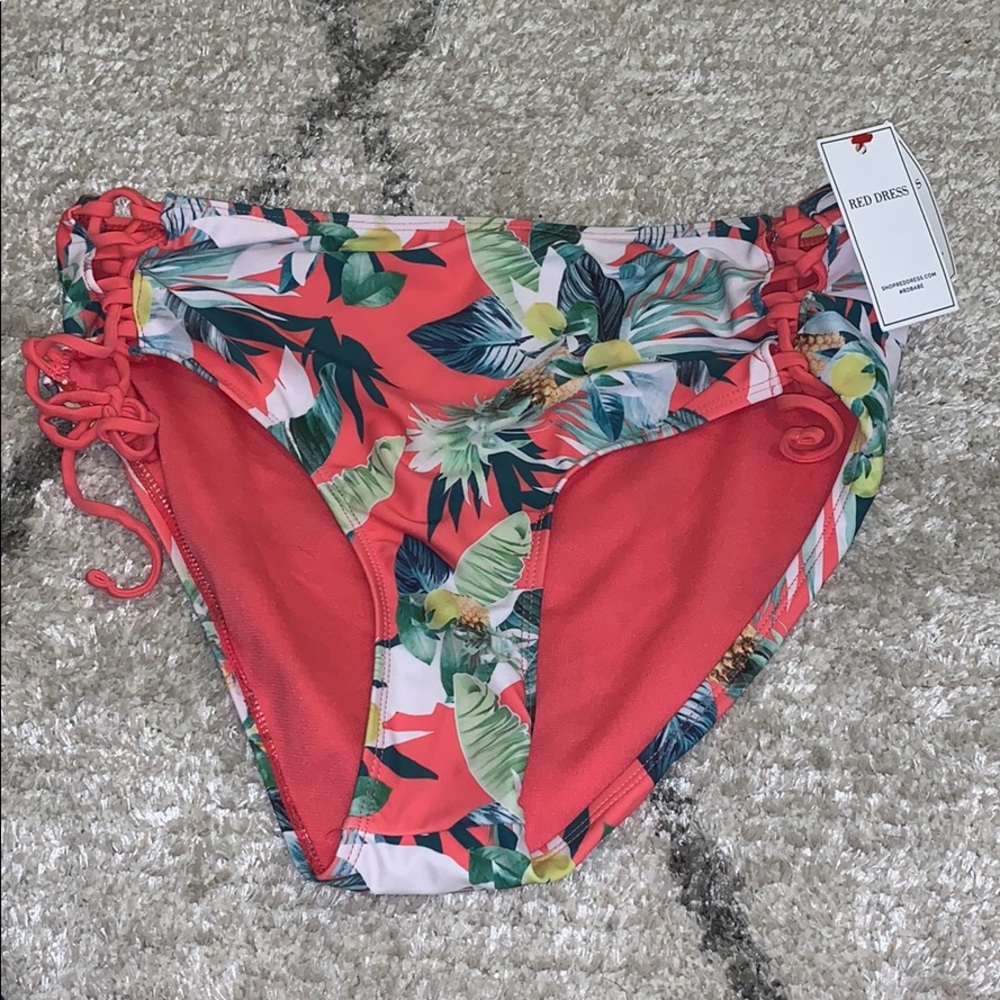 High waist bikini bottoms